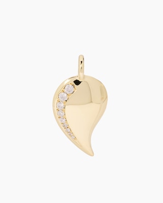 Produktabbildung 1 für Brillant-Anhänger "Paisley" 0,25 ct