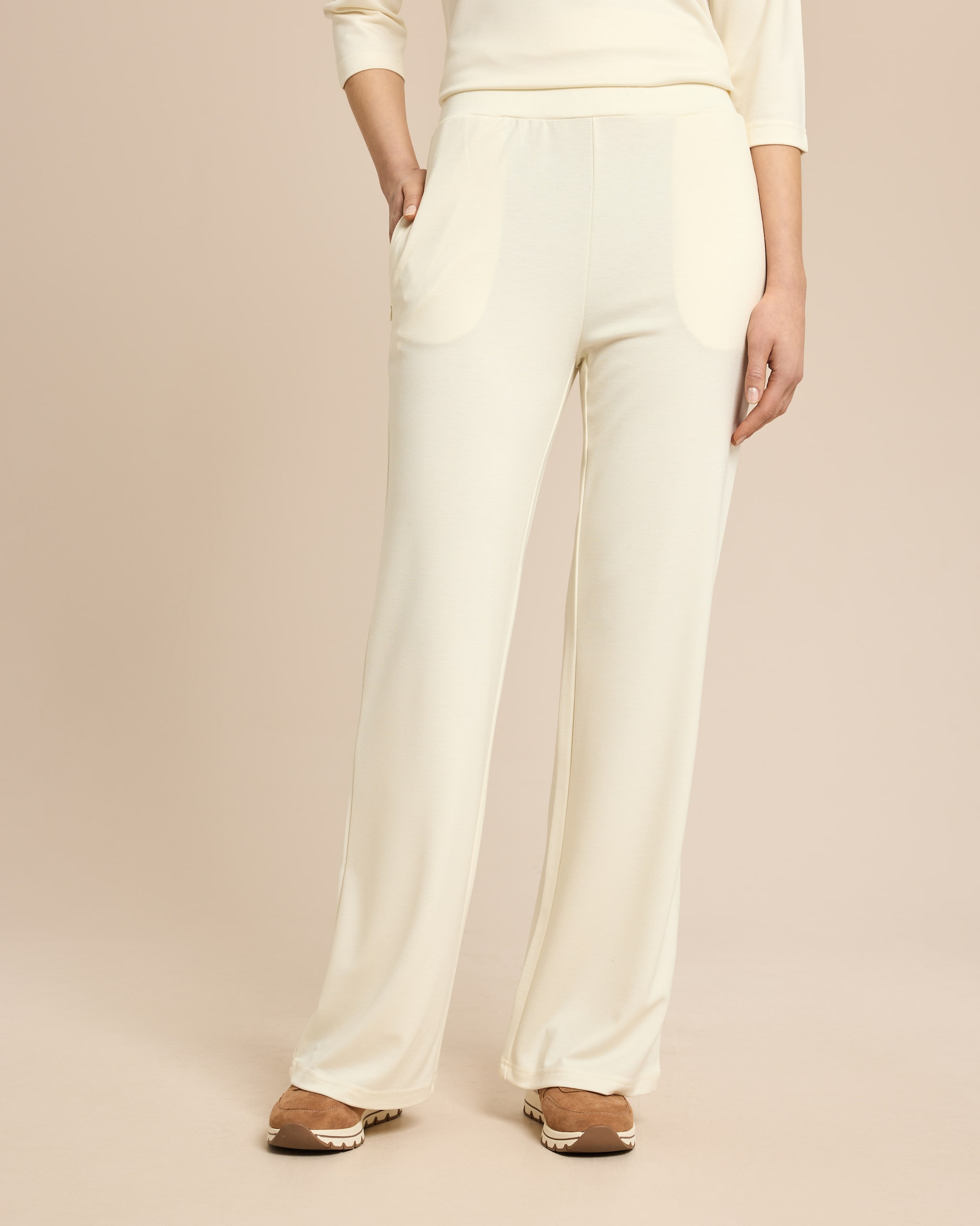 Produktabbildung für Wide Leg Lounge-Hose in Ponte di Roma