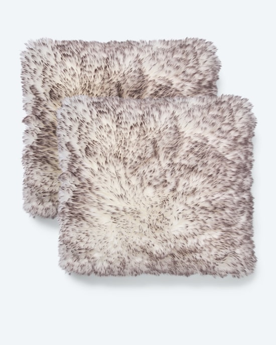 Produktabbildung für Kissen in Huskyfell-Optik, 2tlg.