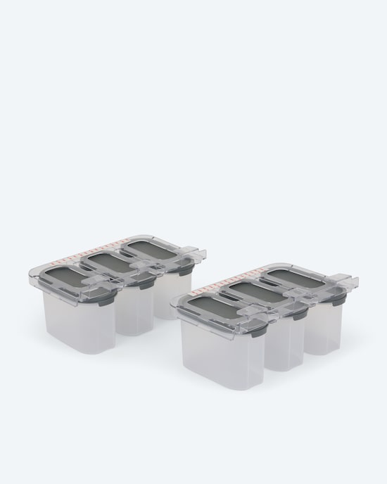 Produktabbildung für 2 Schrankladen & 6 Vorratsdosen