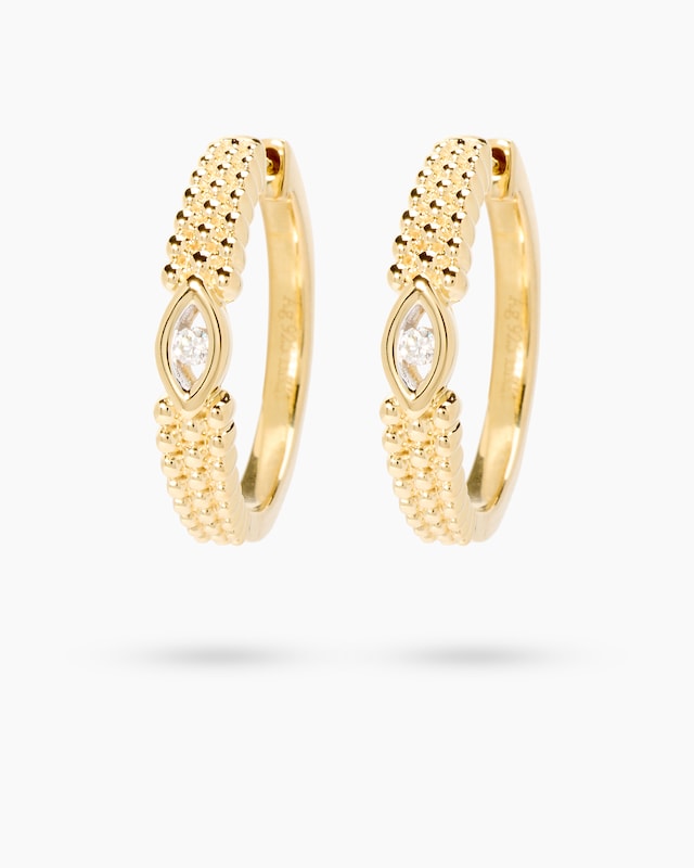 Brillant-Creolen 0,06 ct