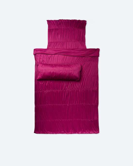 Produktabbildung für Wendebettwäsche "Raffung", 3tlg.