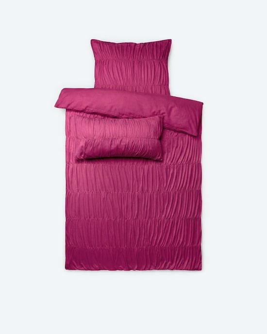 Produktabbildung für Wendebettwäsche "Raffung", 3tlg.