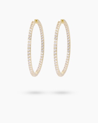 Produktabbildung 1 für Creolen mit Zirkonia