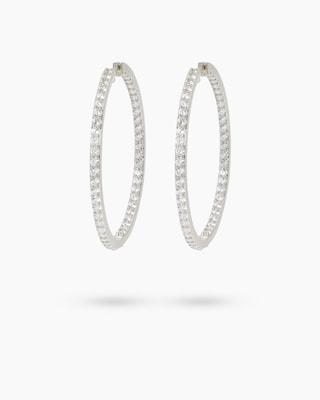 Produktabbildung 2 für Creolen mit Zirkonia