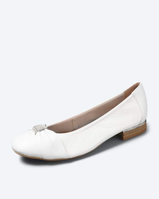 Produktabbildung für Hirschleder Ballerina mit Deko