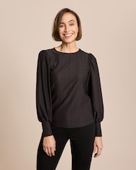 Produktabbildung für Shirt mit Zick-Zack Struktur