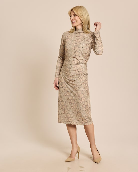 Produktabbildung für Kleid mit Drapierung