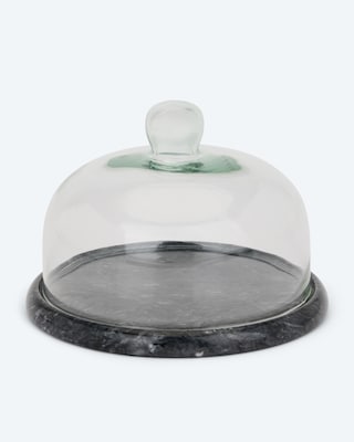 Produktabbildung 1 für Marmorplatte mit Glashaube