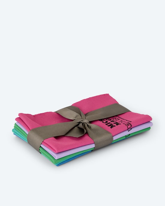 Produktabbildung für Glas-Poliertücher, antibakteriell, 5er Set