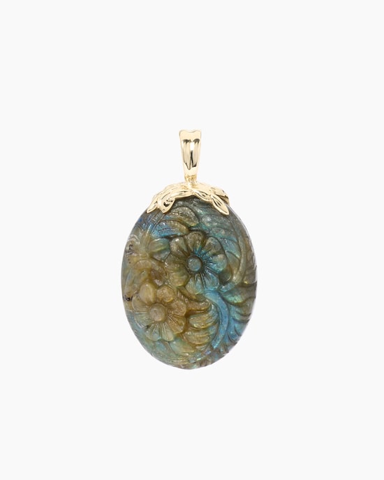 Produktabbildung für Clipanhänger mit Labradorit