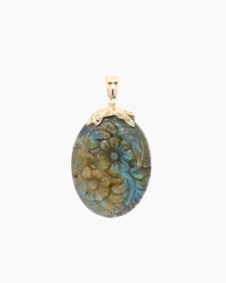 Produktabbildung 1 für Clipanhänger mit Labradorit