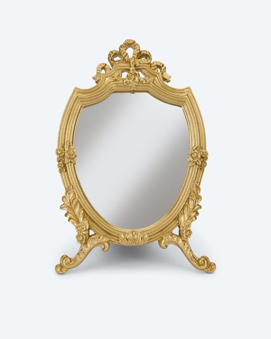Produktabbildung für Tischspiegel in Barock-Optik