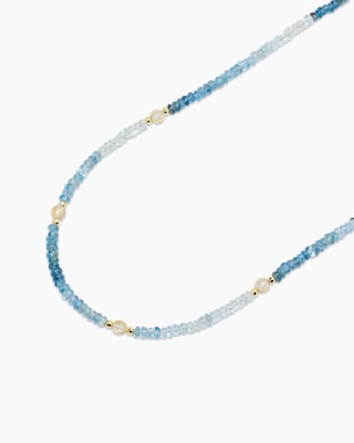 Produktabbildung 1 für Collier mit Aquamarin