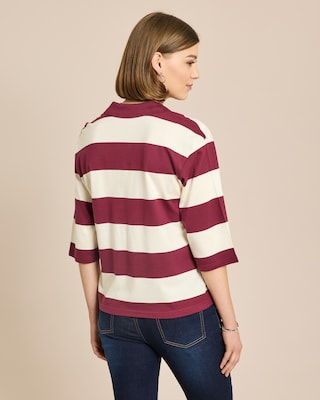 Produktabbildung 4 für Polo Streifen Shirt Langarm