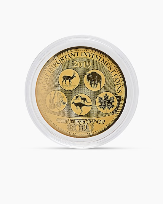 Produktabbildung für History of Gold Anlagemünzen