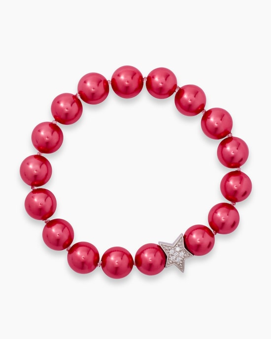 Produktabbildung für Flexarmband mit Stern und MK-Perlen