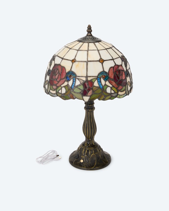 Produktabbildung für Akku-Leuchte im Tiffany-Stil