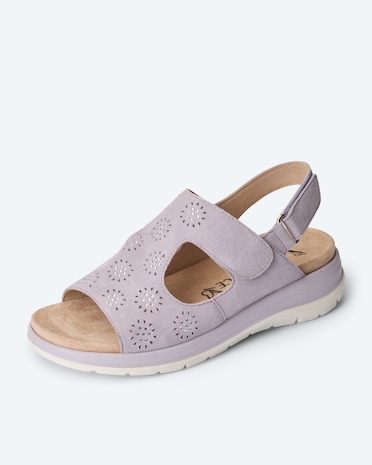 Produktabbildung für Strass Sandale mit Doppelklett