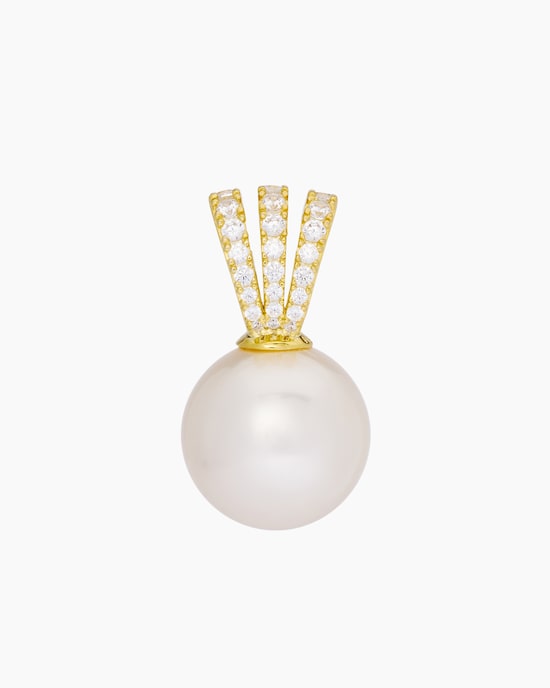 Produktabbildung für Anhänger mit MK-Perle 14 mm & Zirkonia