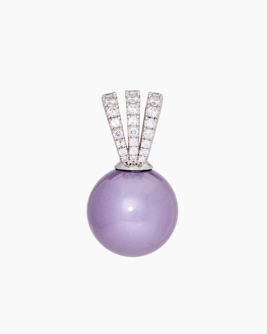 Produktabbildung für Anhänger mit MK-Perle 14 mm & Zirkonia