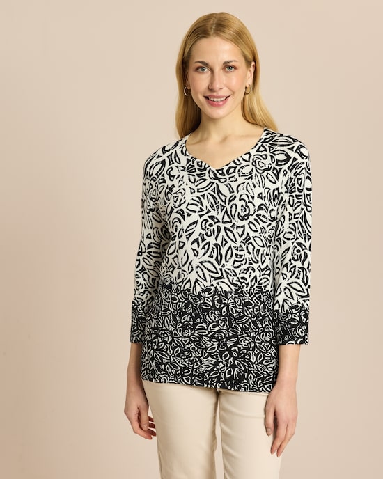 Produktabbildung für Classic Pullover Grafikdruck