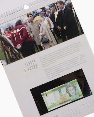Produktabbildung 4 für Banknotenkalender Queen Elizabeth 2026