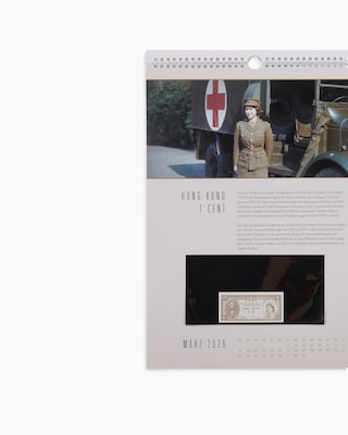 Produktabbildung 3 für Banknotenkalender Queen Elizabeth 2026