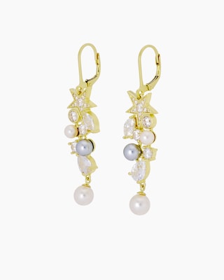 Produktabbildung 5 für Ohrhänger mit Muschelkernperlen