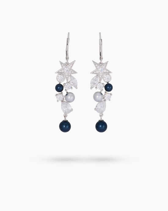 Produktabbildung für Ohrhänger mit Muschelkernperlen