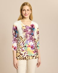 Produktabbildung für Classic Pullover Orchideen