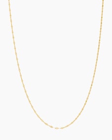 Produktabbildung für Plättchenkette aus Gold 750