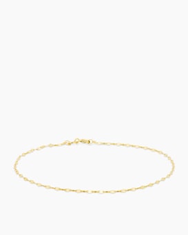 Produktabbildung für Plättchenarmband aus Gold 750