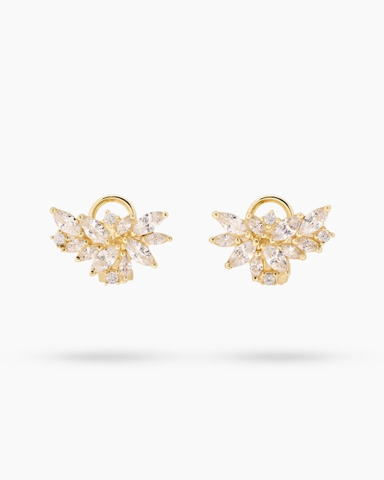 Produktabbildung für Ohrclipstecker mit Zirkonia