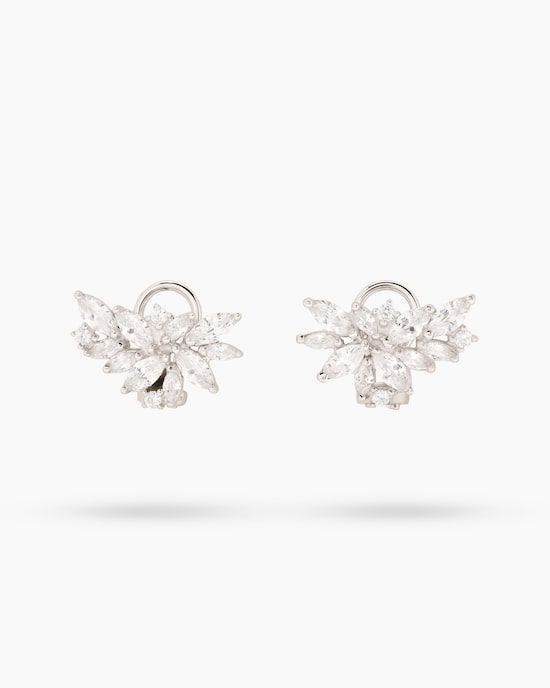 Produktabbildung für Ohrclipstecker mit Zirkonia