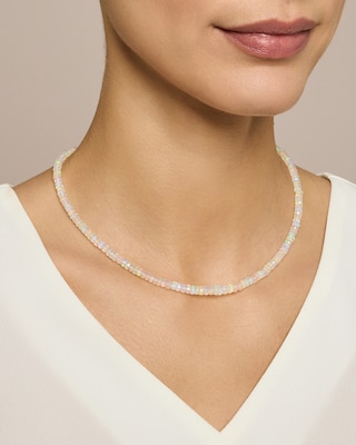 Produktabbildung 4 für Collier aus Äthiopischem Opal