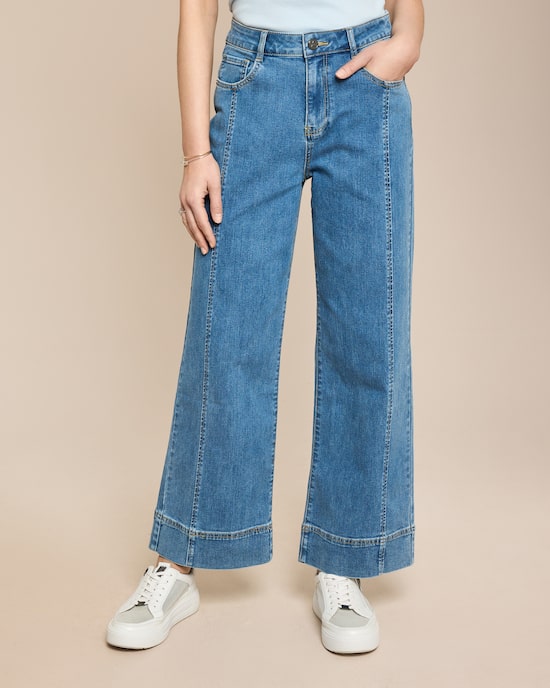 Produktabbildung für Jeanshose mit Teilungsnaht