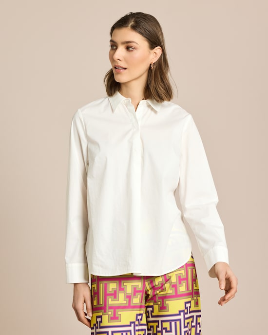Produktabbildung für Hemdbluse mit rundem Saum