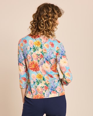 Produktabbildung 4 für Shirt mit Blumenmotiv