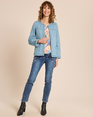 Produktabbildung 3 für Shirt mit Blumenmotiv