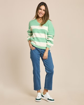 Produktabbildung 3 für Pullover mit Streifen