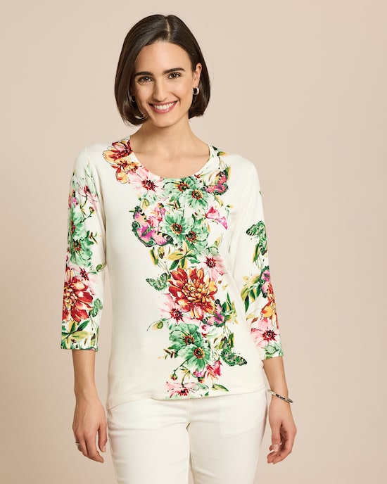 Produktabbildung für Classic Pullover Frühlingsblumen