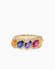 Produktabbildung für Ring mit Zirkonia und Kristallen