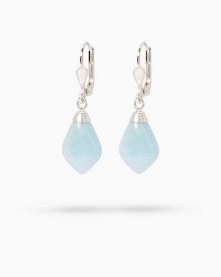 Produktabbildung 1 für Ohrhänger mit Milky Aquamarin