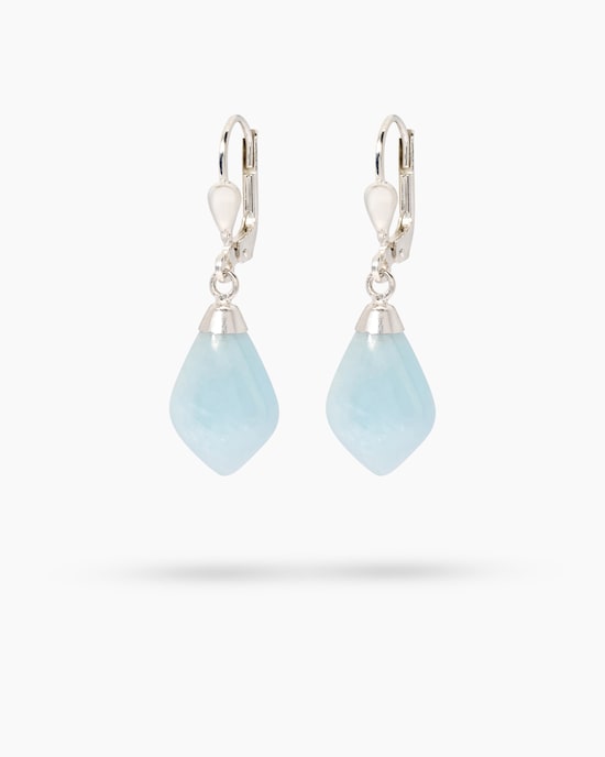 Produktabbildung für Ohrhänger mit Milky Aquamarin