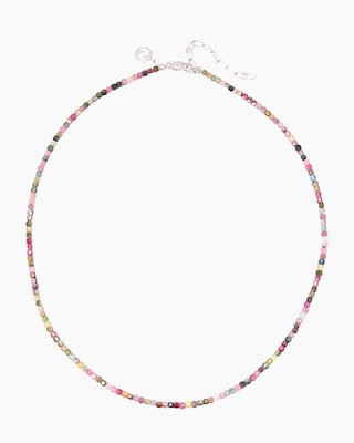 Produktabbildung 1 für Collier mit multicoloren Turmalinen