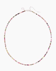 Produktabbildung für Collier mit multicoloren Turmalinen