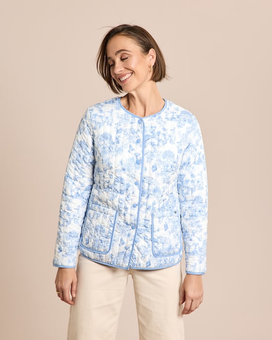 Produktabbildung für Wendejacke mit Allover-Druck