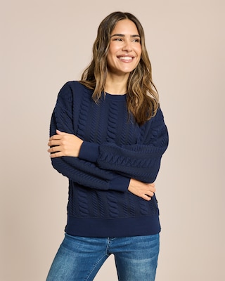 Produktabbildung 1 für Langarm Shirt mit Struktur