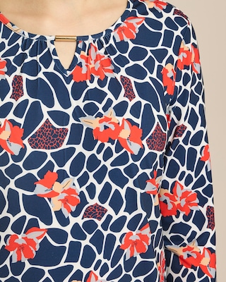 Produktabbildung 5 für Shirt mit Animal-Blumendruck